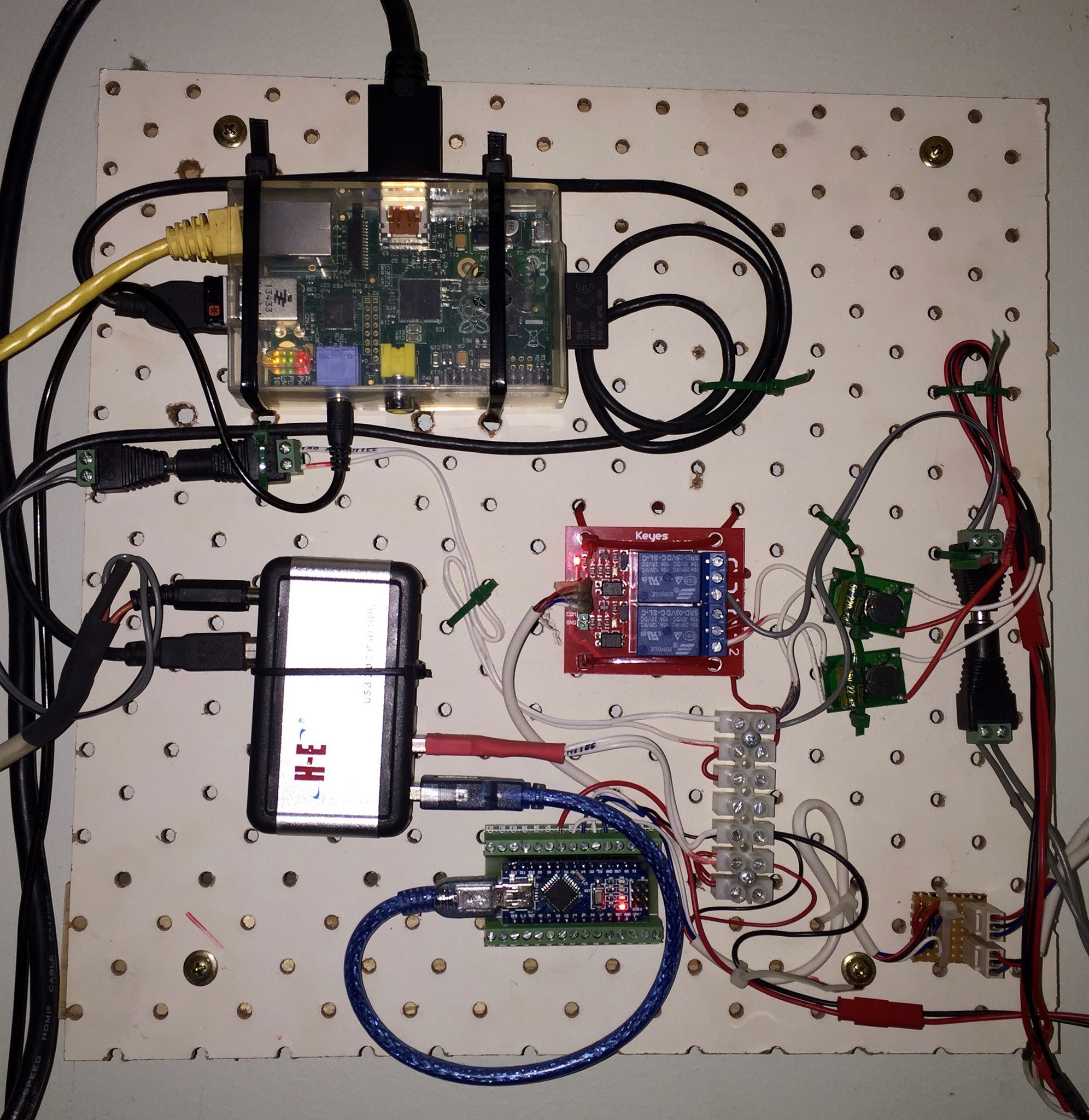Wall mounted Unix server