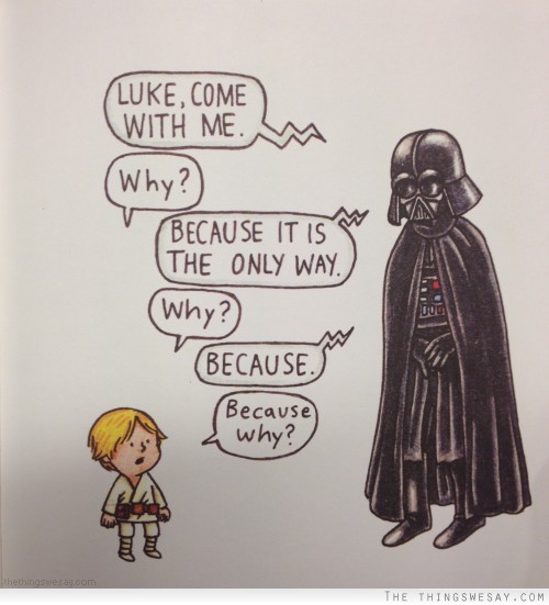 Because